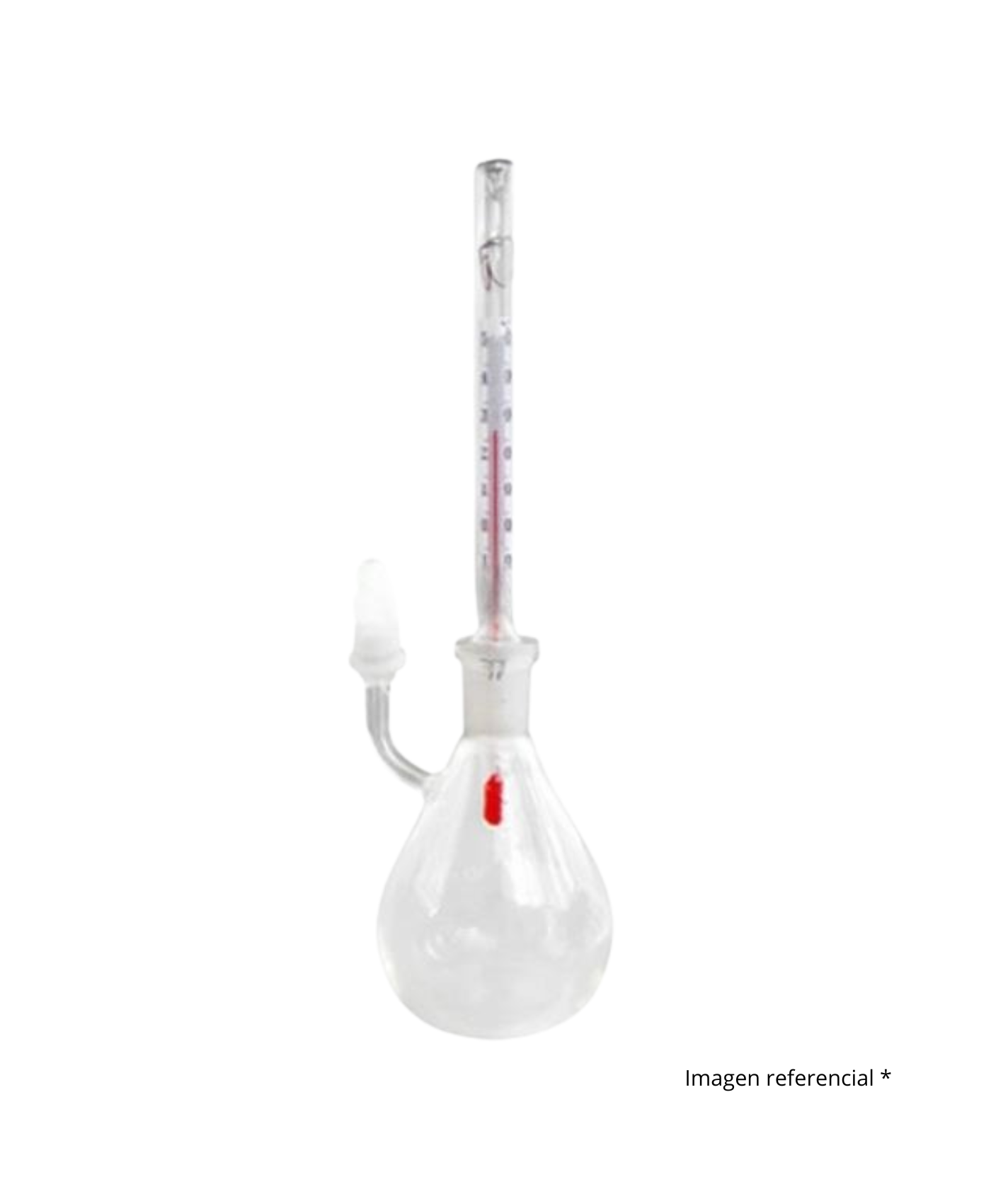 Picnometro 25ml c/termometro calibrado v6190 