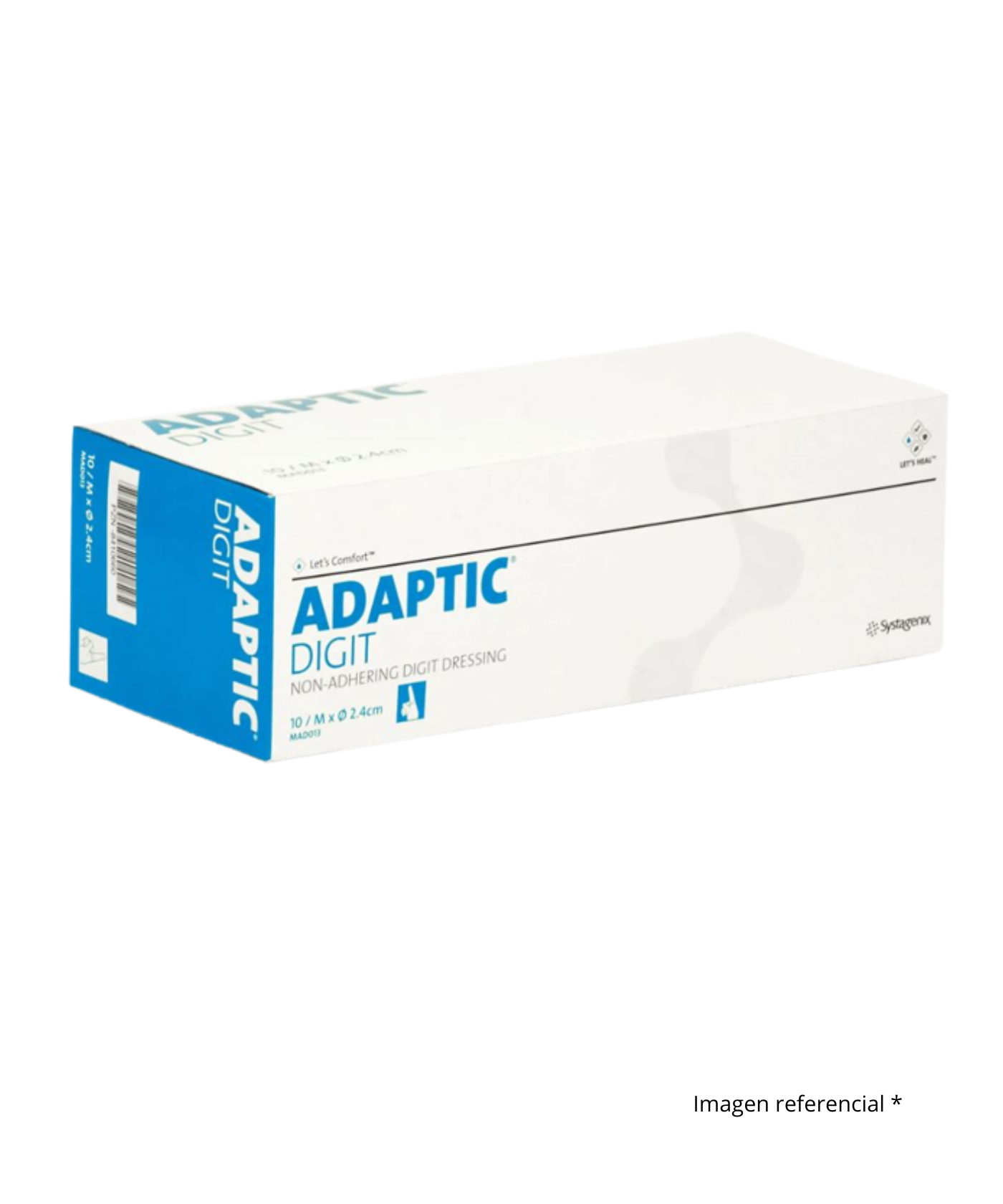 Venta y distribución de Adaptic touch con petrolato large 2.8 cm diam ...