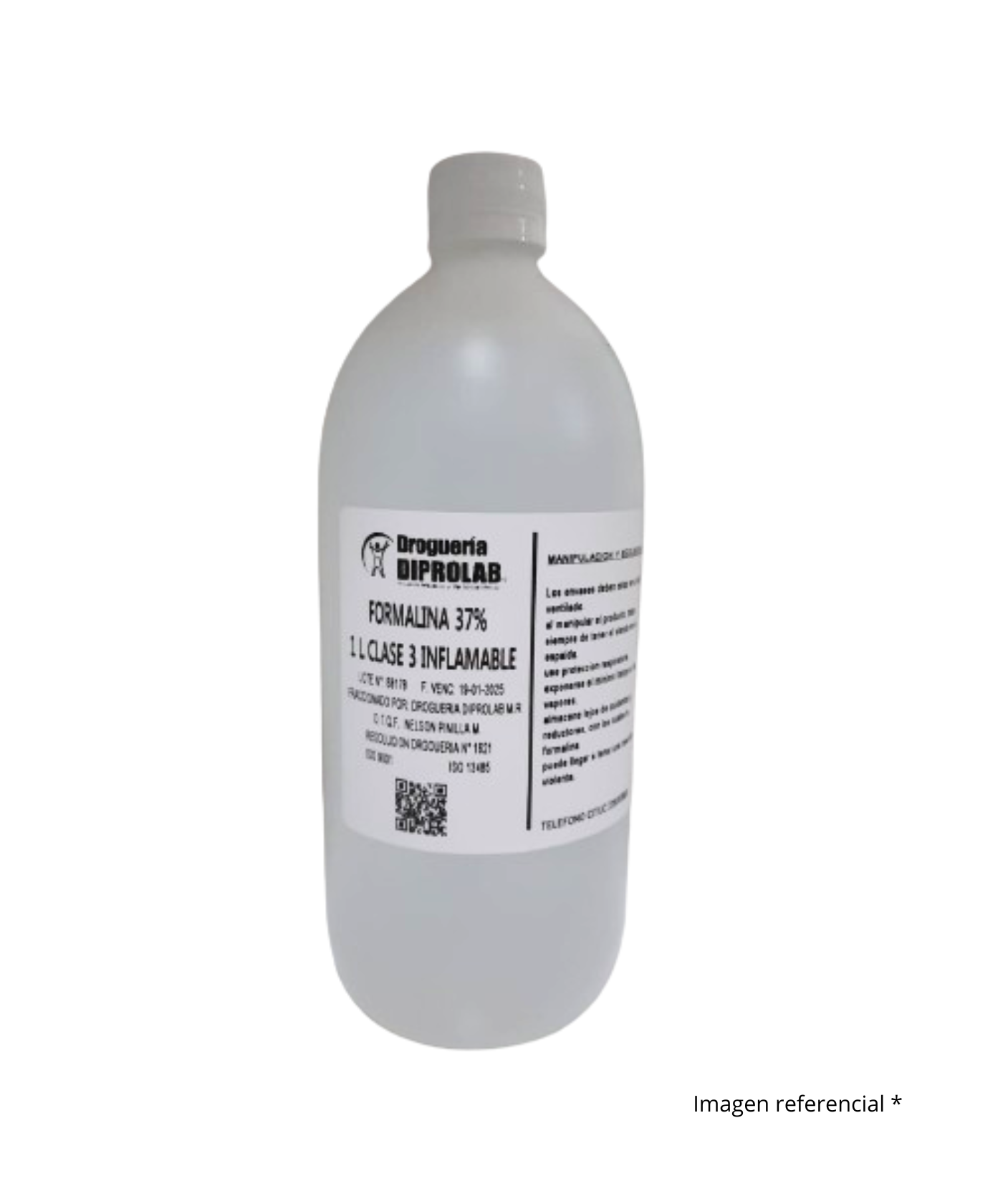 Formalina Color Rosa Venta y distribución de Formalina 37% lt.