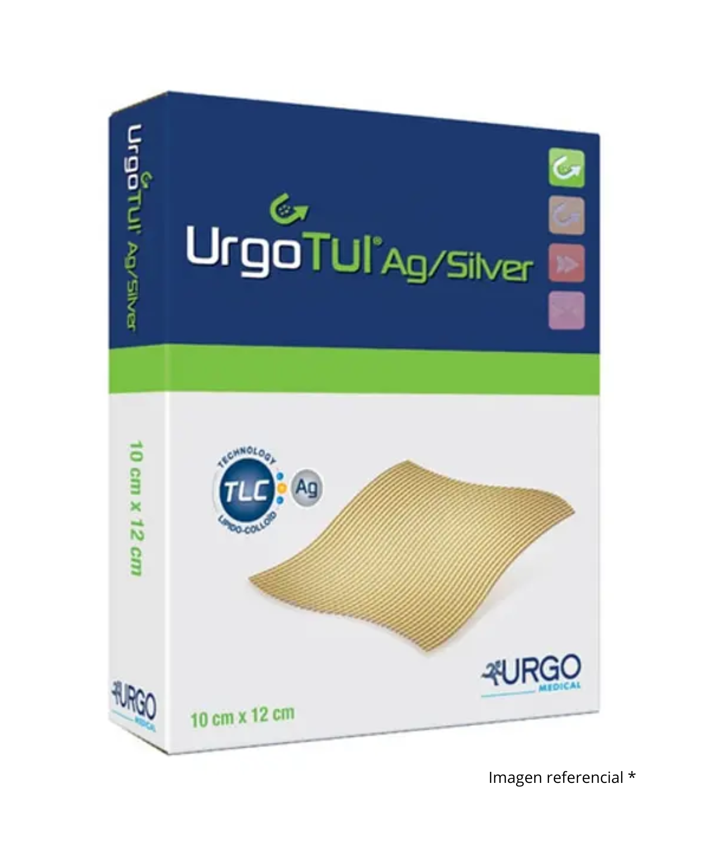 Urgotul Ribbon Venta y distribución de Urgotul ag silver 10×12 cm caja 16 unid cod 508393